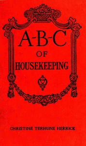Cover of A-B-C of housekeeping