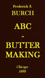 Cover of ABC Butter Making A Hand-Book for the Beginner