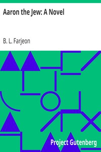 Cover of Aaron the Jew A Novel