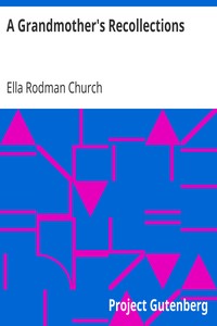 Cover of A Grandmother's Recollections