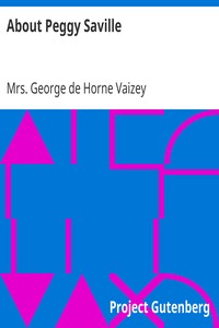 Cover of About Peggy Saville
