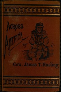 Cover of Across America; Or, The Great West and the Pacific Coast