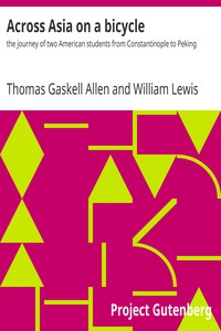 Cover of Across Asia on a bicycle