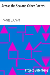 Cover of Across the Sea and Other Poems