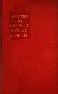 Cover of Adventures with the Connaught Rangers, 1809-1814