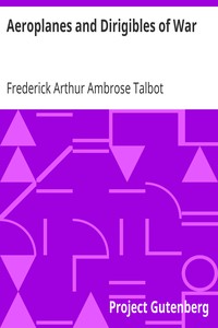 Cover of Aeroplanes and Dirigibles of War