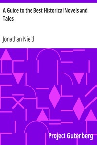 Cover of A Guide to the Best Historical Novels and Tales