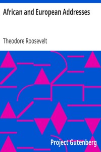 Cover of African and European Addresses
