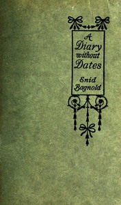 Cover of A Diary Without Dates