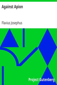 Cover of Against Apion
