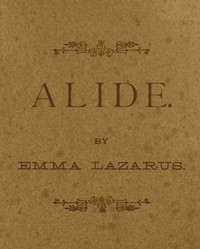 Cover of Alide an episode of Goethe's life
