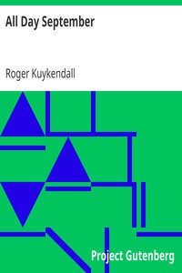 Cover of All Day September