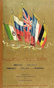Cover of Allied Cookery British, French, Italian, Belgian, Russian