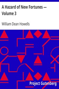 Cover of A Hazard of New Fortunes — Volume 3
