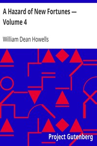 Cover of A Hazard of New Fortunes — Volume 4