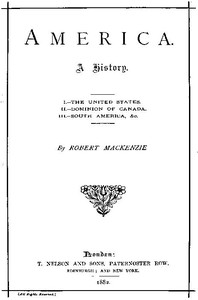 Cover of America A history