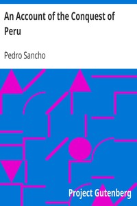 Cover of An Account of the Conquest of Peru