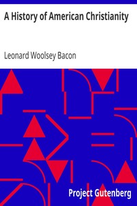 Cover of A History of American Christianity