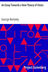 Cover of An Essay Towards a New Theory of Vision