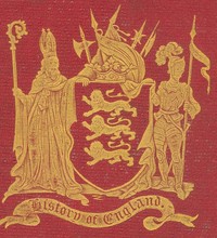 Cover of A History of England from Early Times A Linked Index to the Project Gutenberg Editions