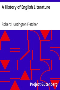 Cover of A History of English Literature