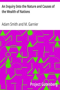 Cover of An Inquiry into the Nature and Causes of the Wealth of Nations
