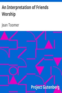 Cover of An Interpretation of Friends Worship