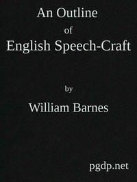 Cover of An Outline of English Speech-craft