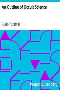 Cover of An Outline of Occult Science
