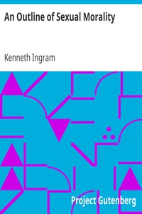 Cover of An Outline of Sexual Morality