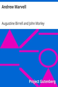 Cover of Andrew Marvell