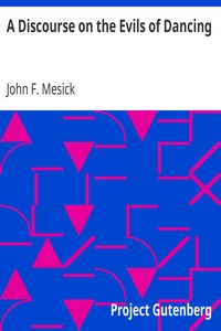 Cover of A Discourse on the Evils of Dancing