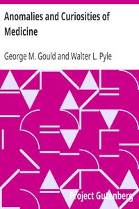 Cover of Anomalies and Curiosities of Medicine