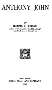 Cover of Anthony John