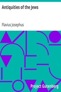 Cover of Antiquities of the Jews
