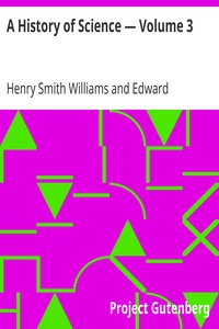 Cover of A History of Science — Volume 3
