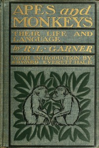 Cover of Apes and Monkeys Their Life and Language