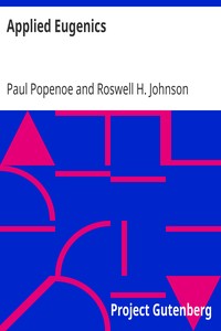 Cover of Applied Eugenics