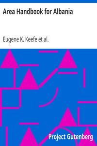 Cover of Area Handbook for Albania