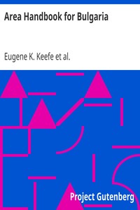 Cover of Area Handbook for Bulgaria