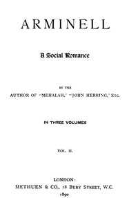 Cover of Arminell A Social Romance, Vol. 2
