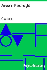 Cover of Arrows of Freethought