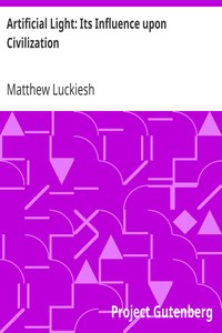 Cover of Artificial Light Its Influence upon Civilization