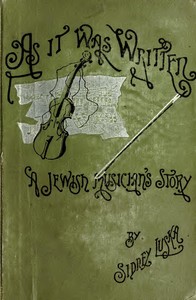 Cover of As It Was Written A Jewish Musician's Story