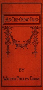 Cover of As the Crow Flies From Corsica to Charing Cross