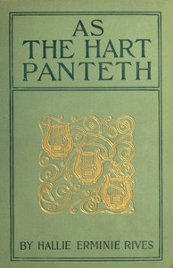 Cover of As the hart panteth