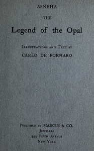 Cover of Asneha, the legend of the opal