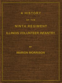 Cover of A History of the Ninth Regiment, Illinois Volunteer Infantry
