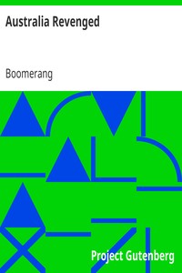 Cover of Australia Revenged