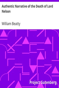 Cover of Authentic Narrative of the Death of Lord Nelson